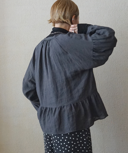journal standard luxe ヘムフリルギャザーブラウス journal standard luxe｜ヘムフリルギャザーブラウス | Rakuten