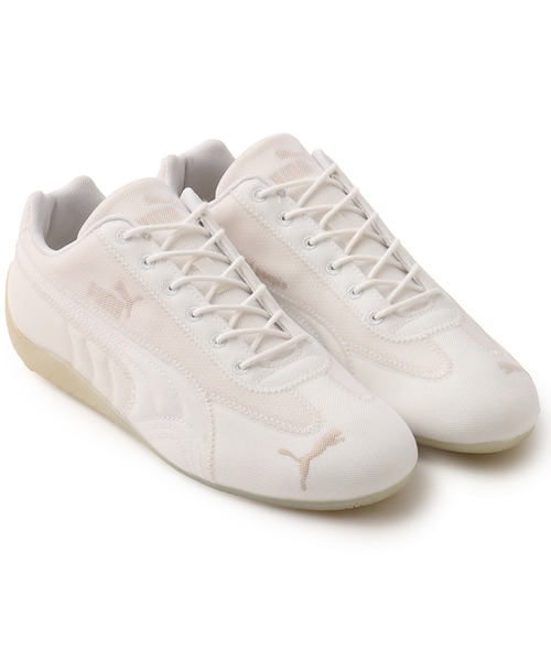 PUMA(プーマ)の「PUMA SPEEDCAT OG ATMOS beautiful people / スピードキャット オージー アトモス ビューティフルピープル 【SP】(スニーカー・レディース・ホワイト・29.0cm/28.5cm/28.0cm/27.5cm/27.0cm/26.5cm/26.0cm/25.0cm/24.5cm/24.0cm/23.5cm/30.0cm)」の1枚目の写真