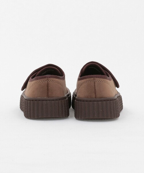 green label relaxing（グリーンレーベルリラクシング）の「ラップ シューズ / キッズ  17cm-23cm（その他シューズ・キッズ・ブラック/ダークブラウン/ダークグレー・20cm/21cm/23cm/22cm/18cm/19cm/17cm）」の4枚目の写真