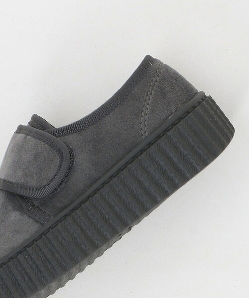 green label relaxing（グリーンレーベルリラクシング）の「ラップ シューズ / キッズ  17cm-23cm（その他シューズ・キッズ・ブラック/ダークブラウン/ダークグレー・20cm/21cm/23cm/22cm/18cm/19cm/17cm）」の10枚目の写真