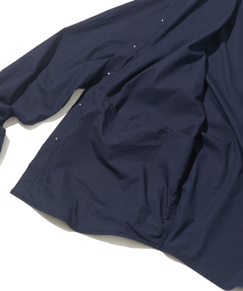CAHLUMN/カウラム Magazine Pocket Broad Shirt/マガジンポケット