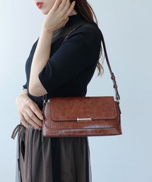 Cepica | クロコ型押しショルダーバッグ(ショルダーバッグ)