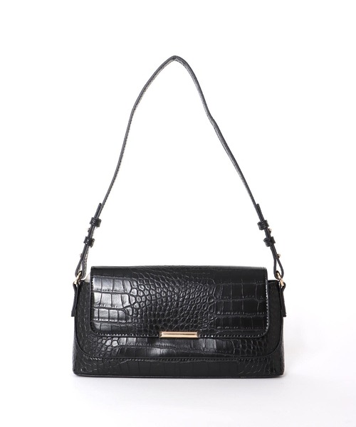 Cepica（セピカ）の「クロコ型押しショルダーバッグ（ショルダーバッグ・レディース・ブラック/ブラウン・FREE）」の8枚目の写真
