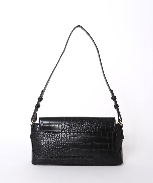 Cepica（セピカ）の「クロコ型押しショルダーバッグ（ショルダーバッグ・レディース・ブラック/ブラウン・FREE）」の10枚目の写真