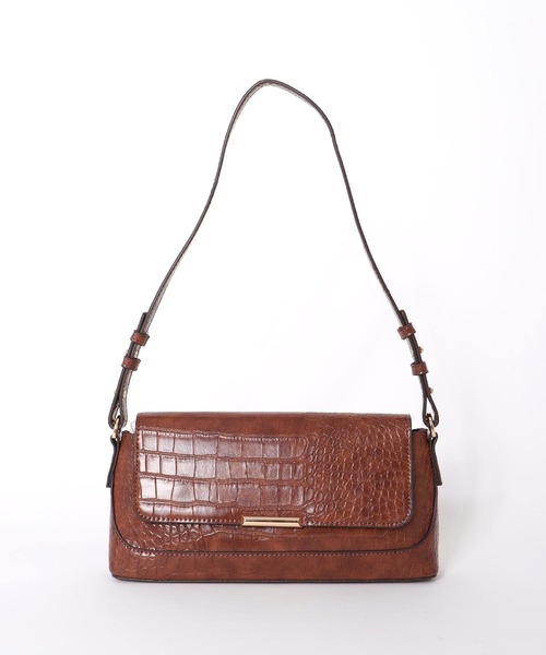 Cepica（セピカ）の「クロコ型押しショルダーバッグ（ショルダーバッグ・レディース・ブラック/ブラウン・FREE）」の15枚目の写真