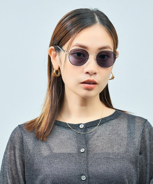 UNITED ARROWS（ユナイテッドアローズ）の「【WEB限定】Zoff｜UNITED ARROWS｜ボストン型 調光サングラス｜紫外線で色が変わる メタル 紫外線対策 UVカット ユニセックス ユナイテッドアローズ（サングラス・レディース・ブラック/ブラウン・FREE）」の15枚目の写真