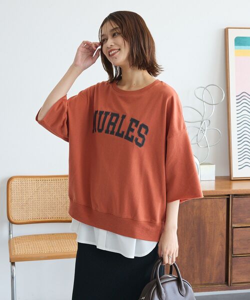 Green　Parks（グリーンパークス）の「ノースリーブドッキングホワイトインナー（タンクトップ・レディース・オフホワイト/ストライプ・FREE）」の13枚目の写真