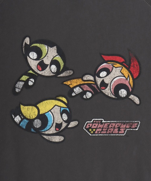 DISCUS ATHLETIC（ディスカス　アスレチック）の「DISCUS ATHLETIC×THE POWERPUFF GIRLS キャラクタープリントスウェットトレーナー メンズ レディース ユニセックス（スウェット・レディース・ホワイト/ブラック/ブラック系その他/ホワイト系その他・M/L）」の21枚目の写真