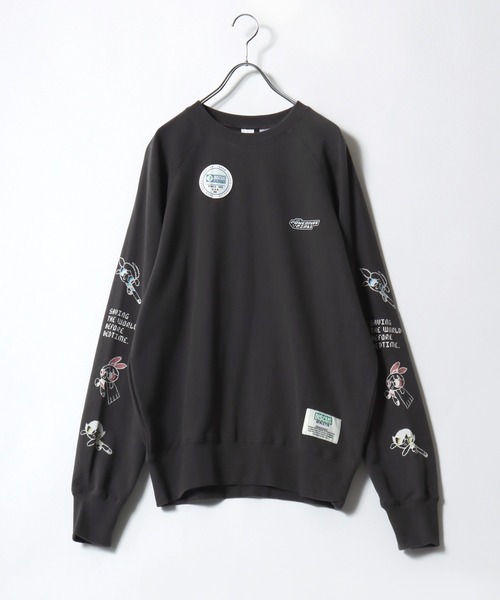 DISCUS ATHLETIC（ディスカス　アスレチック）の「DISCUS ATHLETIC×THE POWERPUFF GIRLS キャラクタープリントスウェットトレーナー メンズ レディース ユニセックス（スウェット・レディース・ホワイト/ブラック/ブラック系その他/ホワイト系その他・M/L）」の14枚目の写真