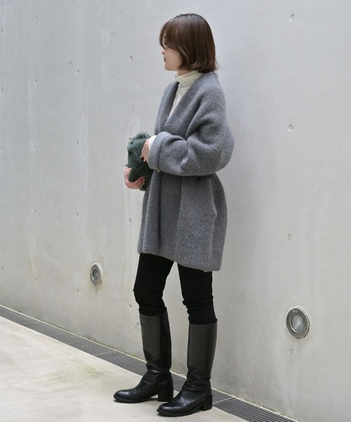 qualite(カリテ)の「在庫あるのみ!【美脚ライン】トリコットスリムパンツ/オフィスカジュアル/春服(その他パンツ・レディース・ブラック/ブラウン・38/36/34/40)」の11枚目の写真