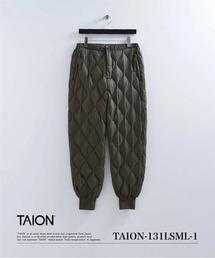 【TAION(タイオン)】〈ユニセックス〉ミリタリー ダウンパンツ-ソフトシェル