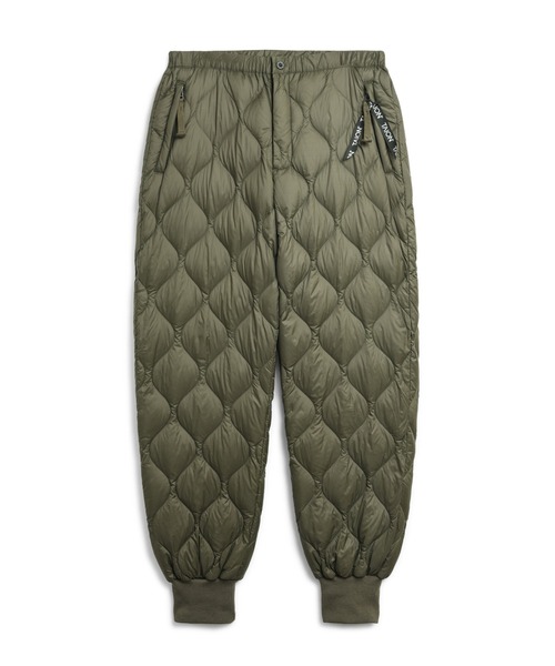 TAION（タイオン）の「【TAION（タイオン）】〈ユニセックス〉ミリタリー ダウンパンツ-ソフトシェル（その他パンツ・メンズ・オリーブ/ダークネイビー/グレイッシュベージュ/ダークオリーブ/ダークグリーン系/ブラック・XS/M/L/S/XL）」の4枚目の写真