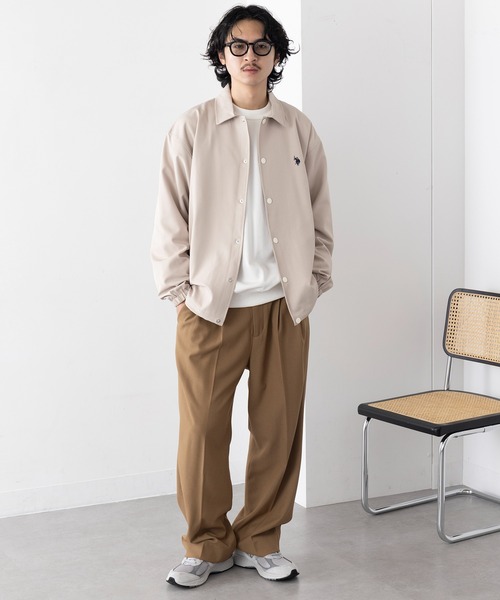 U.S. POLO ASSN.(ユーエスポロアッスン)の「【U.S. POLO ASSN.】Classical PONY クラシカルワンポイントロゴ ポニー刺繍 コーチジャケット COACH JACKET(その他アウター・メンズ・アイボリー/ブラック/カーキ・S/M/L)」の12枚目の写真