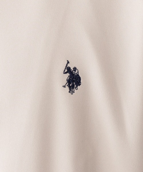 U.S. POLO ASSN.(ユーエスポロアッスン)の「【U.S. POLO ASSN.】Classical PONY クラシカルワンポイントロゴ ポニー刺繍 コーチジャケット COACH JACKET(その他アウター・メンズ・アイボリー/ブラック/カーキ・S/M/L)」の14枚目の写真