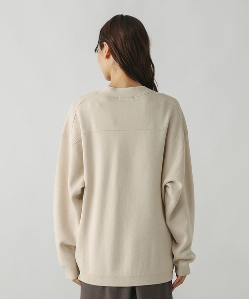 ▪️専用▪️Daisuke Suzuki様 スウェットライクロゴVネックカーディガン/571352（カーディガン