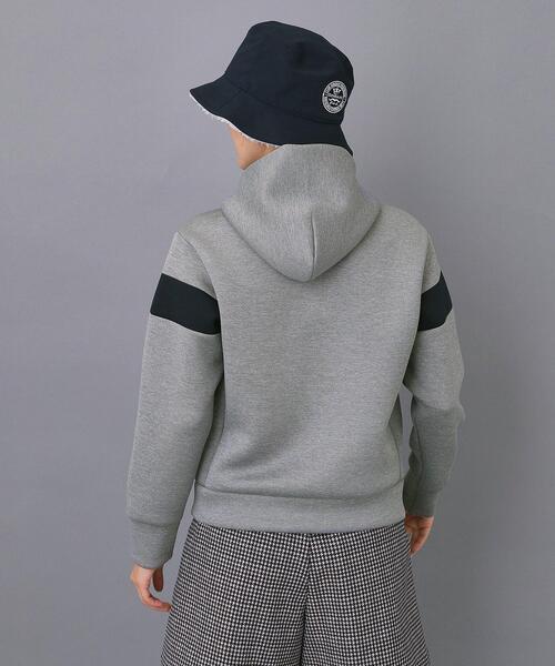 adabat（アダバット）の「【ADABAT NAVY】ブロッキングラインロゴフーディー（パーカー・レディース・グレー/ネイビー・38/40/42）」の10枚目の写真