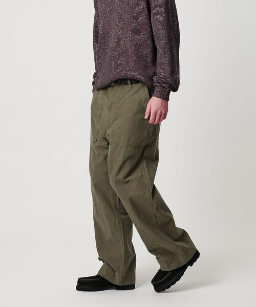 バック サテン ベイカー パンツ（カーゴパンツ）｜BEAUTY&YOUTH