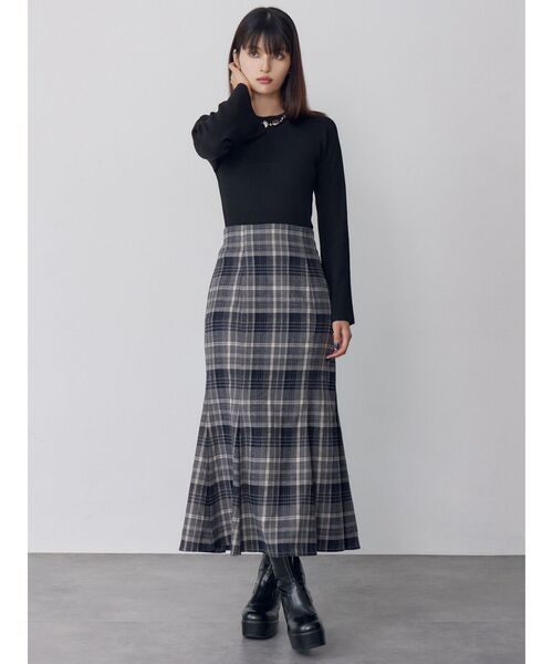 MURUA(ムルーア)の「スリットマーメイドスカート(スカート・レディース・ブラック/ブラウン/その他2・1/2)」の21枚目の写真