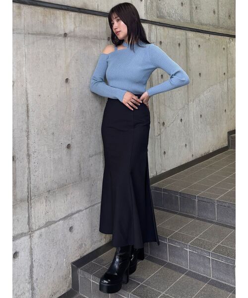 MURUA(ムルーア)の「スリットマーメイドスカート(スカート・レディース・ブラック/ブラウン/その他2・1/2)」の16枚目の写真