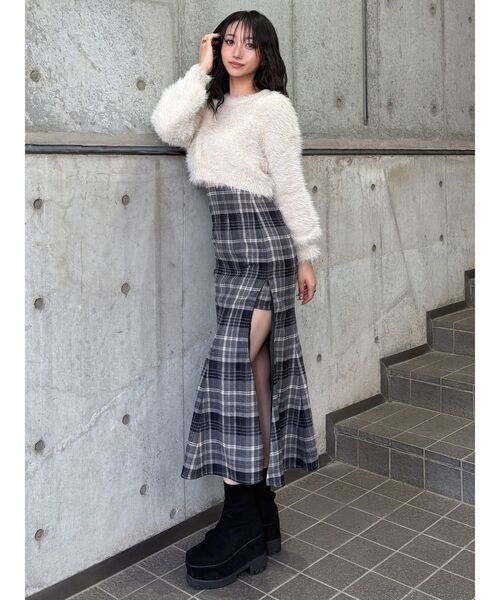 MURUA(ムルーア)の「スリットマーメイドスカート(スカート・レディース・ブラック/ブラウン/その他2・1/2)」の12枚目の写真