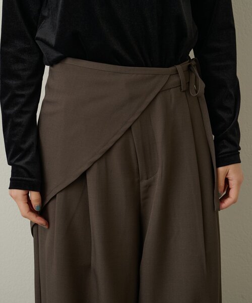 Omekashi（オメカシ）の「パンツスカーフセット（その他パンツ・レディース・ブラウン/ベージュ・38/36）」の14枚目の写真