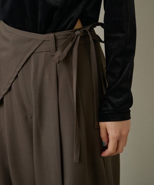 Omekashi（オメカシ）の「パンツスカーフセット（その他パンツ・レディース・ブラウン/ベージュ・38/36）」の15枚目の写真