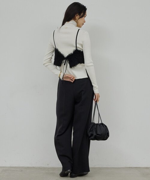 GALLARDAGALANTE（ガリャルダガランテ）の「【SACHIKOコラボ】2タックワイドパンツ（その他パンツ・レディース・ブラウン/グレー/モカ/ブラック・0/1）」の13枚目の写真