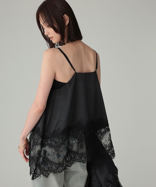 ヘムレースキャミソール　babylon 新品タグ付き ヘムレースキャミソール（キャミソール）｜BABYLONE（バビロン）の