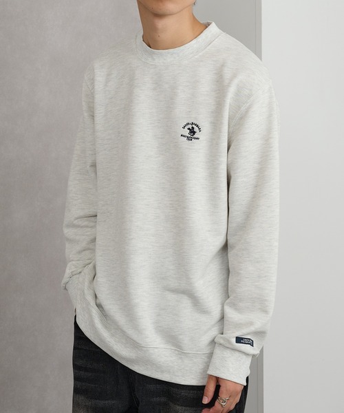 Santa Barbara Polo & Racquet Club(サンタ・バーバラ・ポロ & ラケット・クラブ)の「【SANTA BARBARA】T/C裏毛 ワッペントレーナー(スウェット・メンズ・オートミール/ネイビー/グリーン/チャコールグレー・L/LL/M)」の21枚目の写真