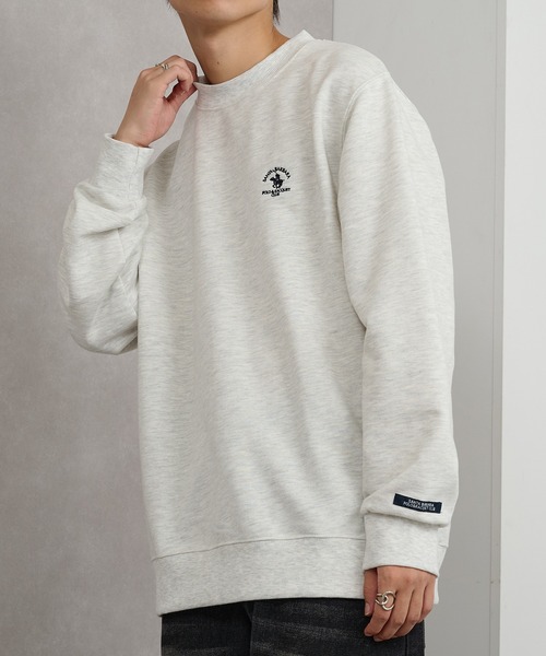 Santa Barbara Polo & Racquet Club(サンタ・バーバラ・ポロ & ラケット・クラブ)の「【SANTA BARBARA】T/C裏毛 ワッペントレーナー(スウェット・メンズ・オートミール/ネイビー/グリーン/チャコールグレー・L/LL/M)」の22枚目の写真