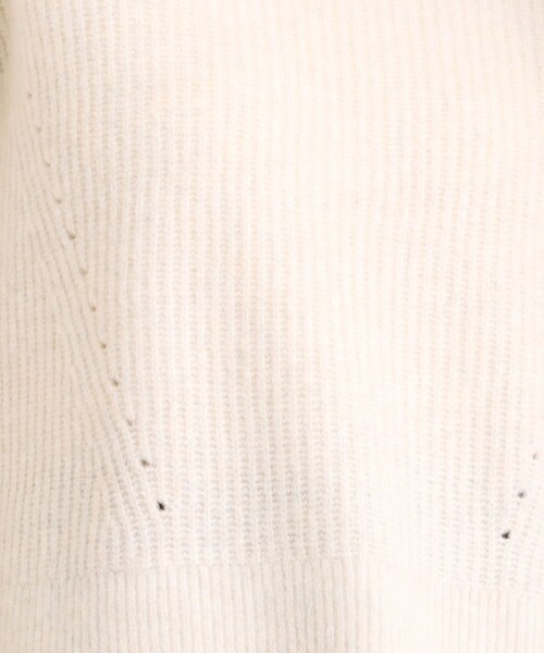 grove（グローブ）の「【洗える】ふんわりウール混ボトルネックニット（ニット/セーター・レディース・ライトグレー/ベージュ/オフホワイト/ピンク/ブルー系その他・02/03/01/04/05）」の15枚目の写真