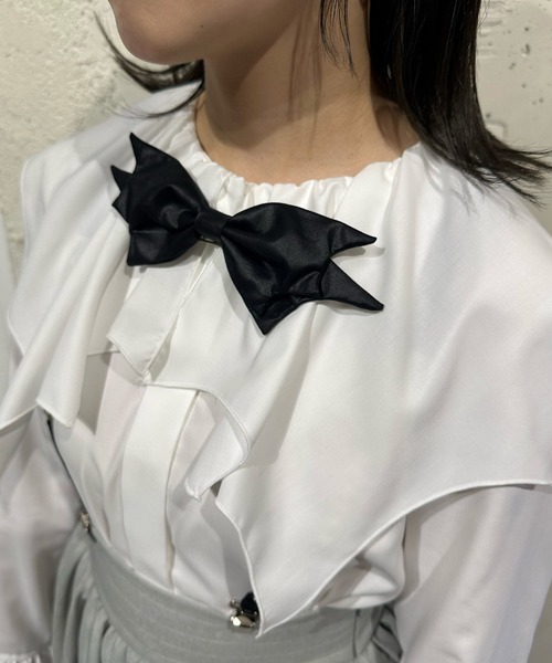 MILK(ミルク)の「Bat Ribbon バレッタ&ブローチ(バレッタ/ヘアクリップ・レディース・A・FREE)」の8枚目の写真