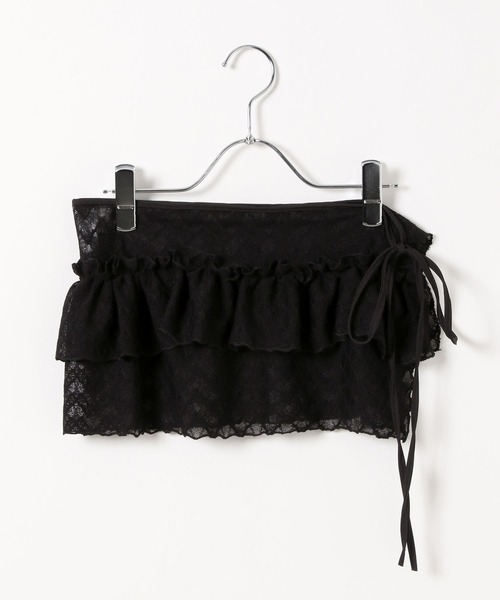 3.3 Field Trip (3.3フィールドトリップ)の「3.3 Field Trip/フルリレースラップスカート(ベルト・レディース・アイボリー/ブラック・FREE)」の21枚目の写真