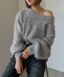 PAGEBOY | 【マルチWAYで使える】スリーピーシャギープルオーバー/ニット(ニット/セーター)