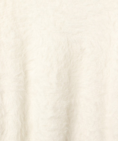 PAGEBOY（ページボーイ）の「【マルチWAYで使える】スリーピーシャギープルオーバー/ニット（ニット/セーター・レディース・グレー/オフホワイト/ブラック/ターコイズブルー/グレー系その他/ブラウン・FREE）」の18枚目の写真