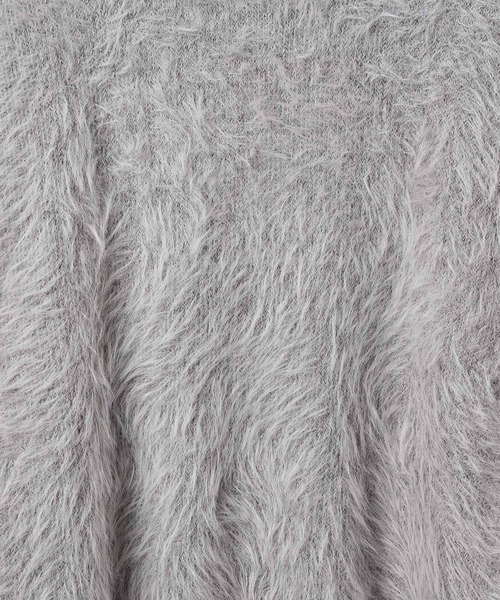 PAGEBOY（ページボーイ）の「【マルチWAYで使える】スリーピーシャギープルオーバー/ニット（ニット/セーター・レディース・グレー/オフホワイト/ブラック/ターコイズブルー/グレー系その他/ブラウン・FREE）」の19枚目の写真