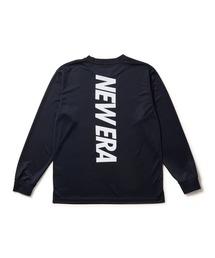 NEW ERA/ニューエラ バスケットボール 長袖 テック Tシャツ バーチカルロゴ パフォーマンスアパレル ロンT 14674773/14674774/14674775