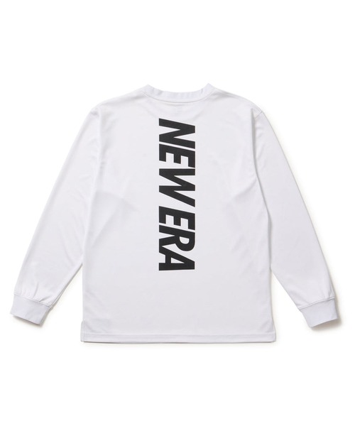 NEW ERA/ニューエラ バスケットボール 長袖 テック Tシャツ バーチカル