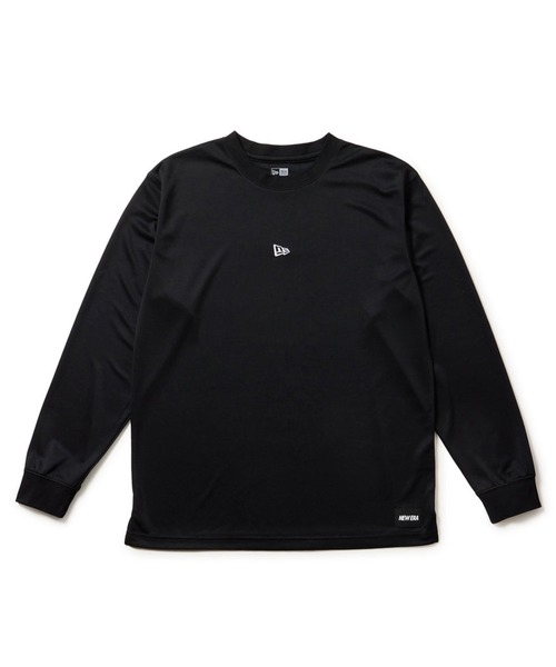 NEW ERA(ニューエラ)の「NEW ERA/ニューエラ バスケットボール 長袖 テック Tシャツ バーチカルロゴ パフォーマンスアパレル ロンT 14674773/14674774/14674775(Tシャツ/カットソー・メンズ・ブラック/ホワイト/ネイビー・L/2XL/XL/M)」の5枚目の写真