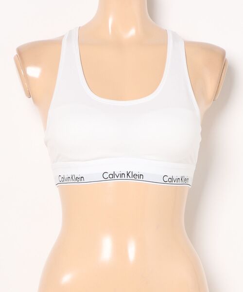 Calvin Klein Underwear(カルバンクラインアンダーウェア)の「CALVIN KLEIN UNDERWEAR/カルバン クライン アンダーウェア/LGHT LINED BRALETTE(スポーツブラ・レディース・ブラック/ホワイト/グレー・M/S)」の9枚目の写真