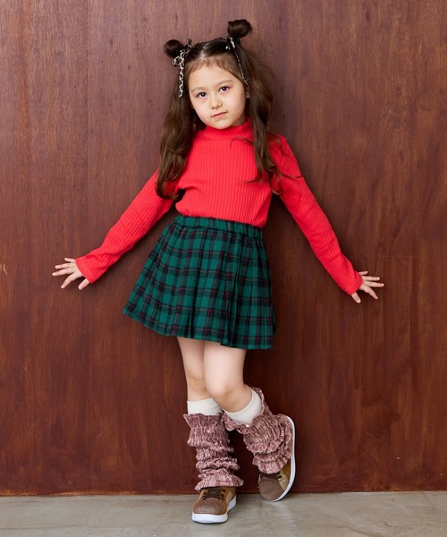 MARKEY'S（マーキーズ）の「裏起毛テレコハイネックトップス（Tシャツ/カットソー・キッズ・ブラック/イエロー/レッド/グレー・100/140/130/120/110/90/150）」の19枚目の写真