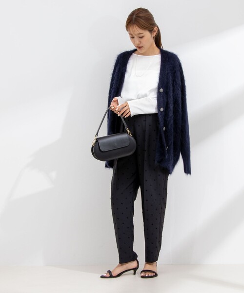 NOLLEY’S(ノーリーズ)の「◇【WEB限定】ウォッシャブルリラックスサテン長袖Tブラウス(シャツ/ブラウス・レディース・ホワイト・38)」の18枚目の写真