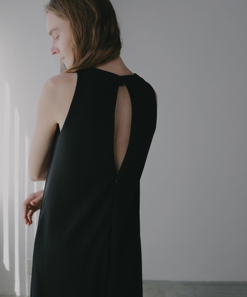 MANOF(マノフ)の「SHORT BLOUSE SET ONE PIECE(ワンピース・レディース・オレンジ/ブラック・M/S)」の3枚目の写真