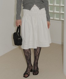 GIUNON | ladder lace gather skirt / ラダーレースギャザースカート(スカート)