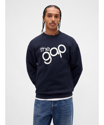 GAP | リラックスフィット GAPロゴ クルーネック スウェットシャツ(スウェット)