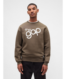 GAP(ギャップ)のリラックスフィット GAPロゴ クルーネック スウェットシャツ(スウェット)