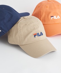 FILA（フィラ）の「【FILA】フィラ　FLU COTTON TWILL CAP　コットンツイルキャップ　通年つかえる定番アイテム！　洗濯機洗い（キャップ）」