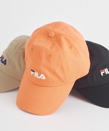 FILA（フィラ）の「【FILA】フィラ　FLU COTTON TWILL CAP　コットンツイルキャップ　通年つかえる定番アイテム！　洗濯機洗い（キャップ）」