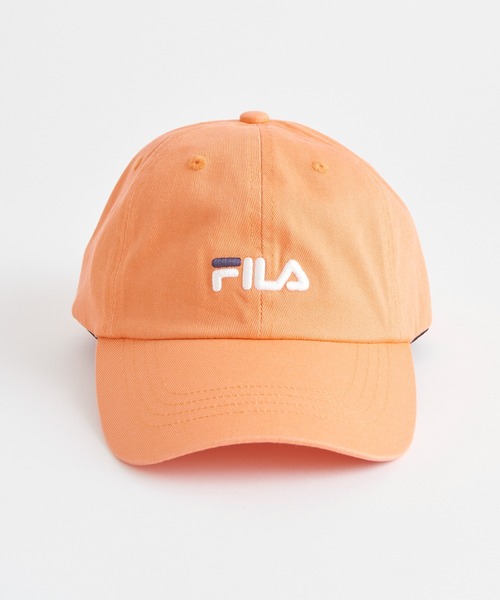 FILA(フィラ)の「【FILA】フィラ FLU COTTON TWILL CAP コットンツイルキャップ 通年つかえる定番アイテム! 洗濯機洗い(キャップ・メンズ・ブラック/ネイビー/ホワイト/ベージュ/オレンジ・FREE)」の7枚目の写真