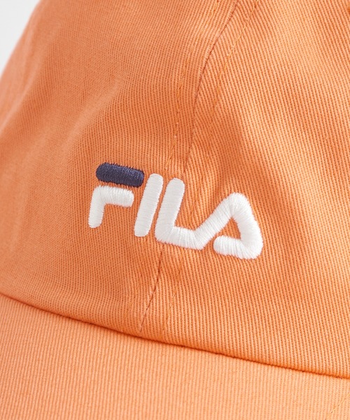 FILA(フィラ)の「【FILA】フィラ FLU COTTON TWILL CAP コットンツイルキャップ 通年つかえる定番アイテム! 洗濯機洗い(キャップ・メンズ・ブラック/ネイビー/ホワイト/ベージュ/オレンジ・FREE)」の10枚目の写真